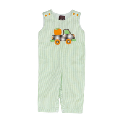 Green Striped Sleeveless One-Piece