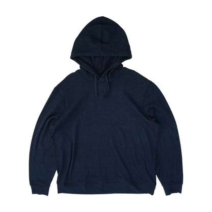 Navy Striped Hoodie Pullover