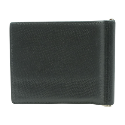Black Bifold Leather Wallet