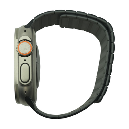 49mm Ultra Titanium Smartwatch Black Band M/L