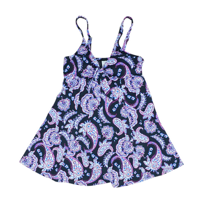 Black Paisley One-Piece