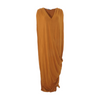 Andrea Iyamah Brown Maxi Dress – Image 1