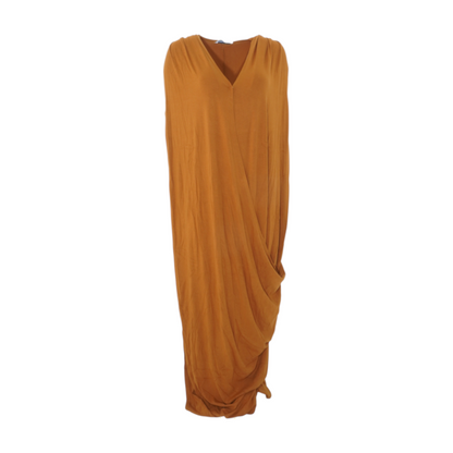 Andrea Iyamah Brown Maxi Dress – Image 1