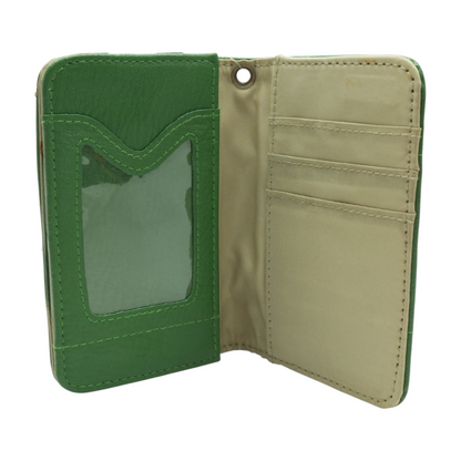 Green Compact Wallet