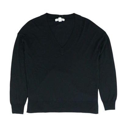 Black V-Neck Sweater