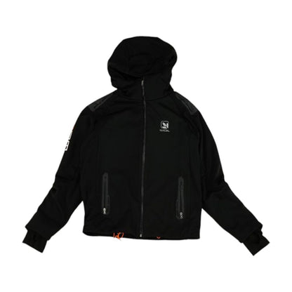 Black Solid Lightweight Jacket