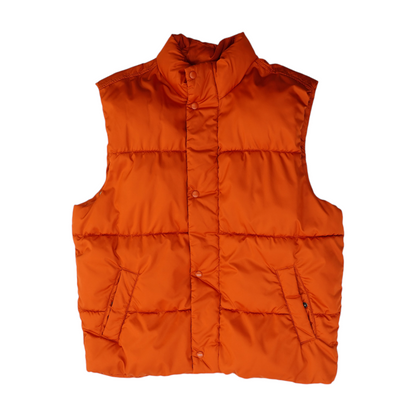 Orange Solid Vest