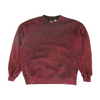 Red Solid Sweatshirt Pullover