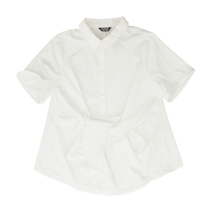 White Plus Button Down