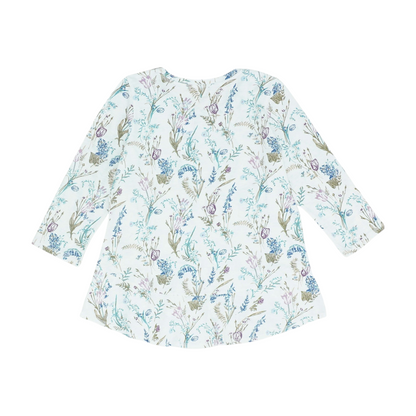 White Floral Blouse