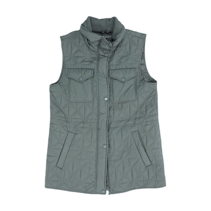 Gray Solid Active Vest