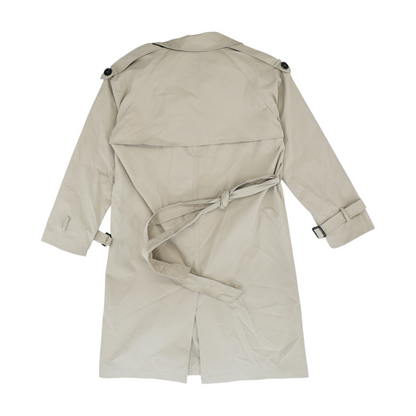 Beige Solid Coat