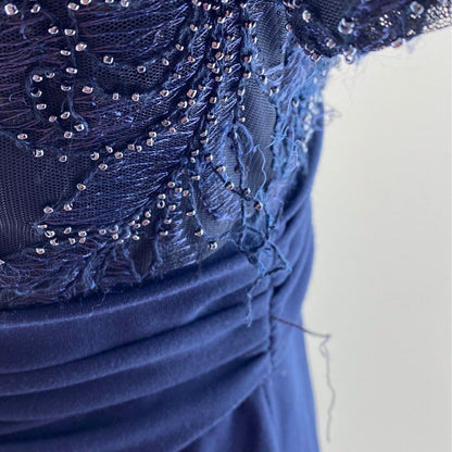 Navy Formal Maxi Dress