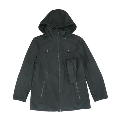 Black Solid Coat