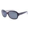 Brown Oval Sunglasses