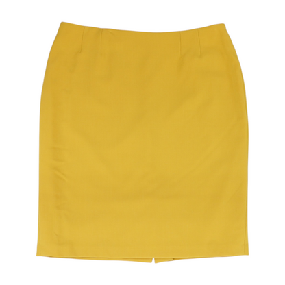 Yellow Midi Skirt