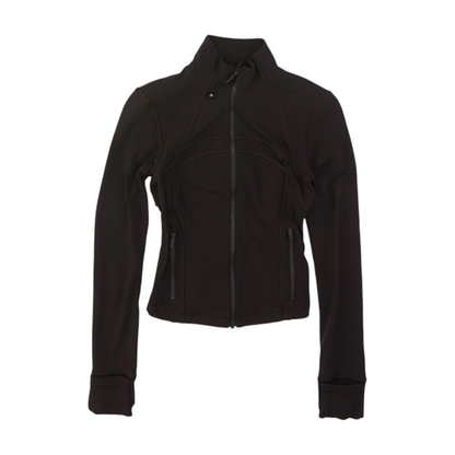 Brown Solid Active Jacket