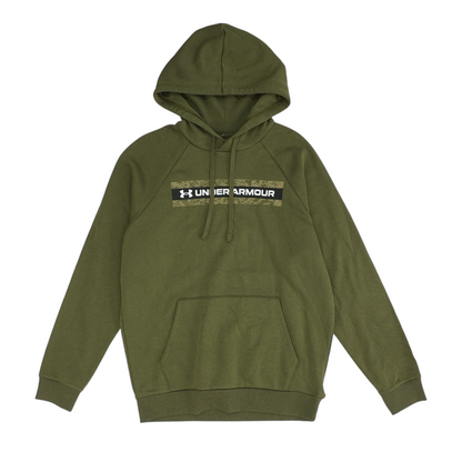 Olive Graphic Hoodie Pullover