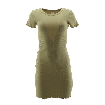 Khaki Mini Dress