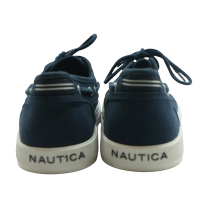 Navy Lace-Up Casual Shoes