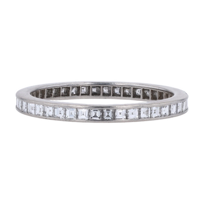 1/2 ctw Platinum Diamond Band