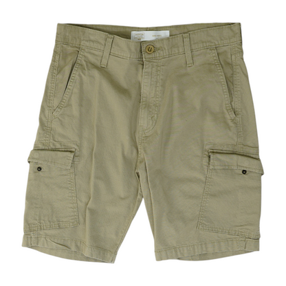 Khaki 5-Pocket Shorts