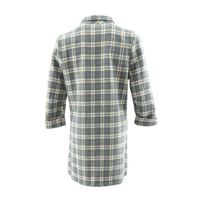 Gray Plaid Coat