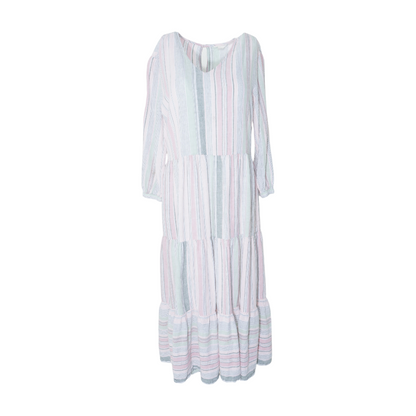 Multi Striped Midi Dress