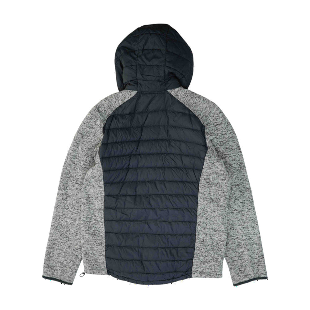 Gray Color Block Jacket