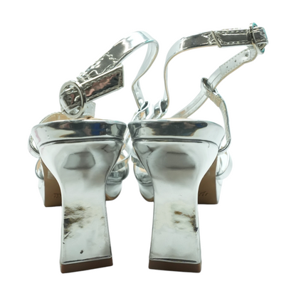 Silver Pump Heels
