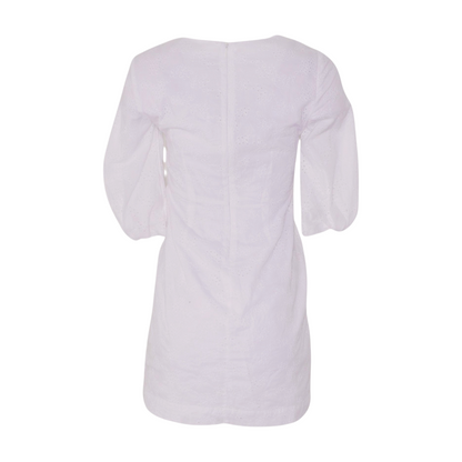 White Petite Mini Dress