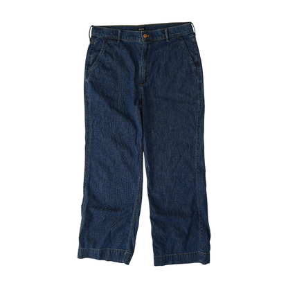 Blue Wide Leg Jeans
