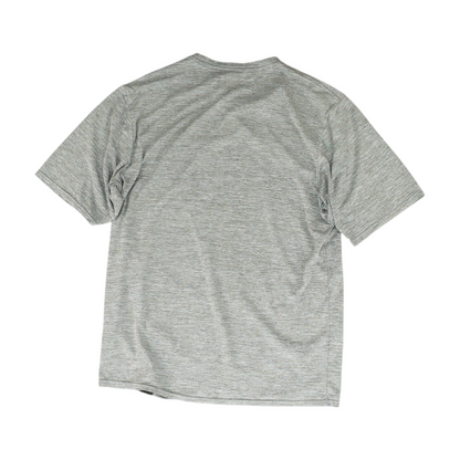 Gray Solid Active T-Shirt