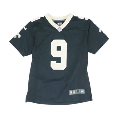 Boys' Black New Orleans Saints Short Sleeve Jersey