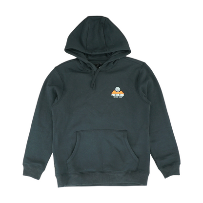 Black Solid Hoodie Pullover