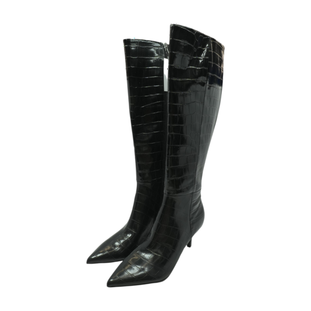 Nine West Black Knee-High Boots – Image 1