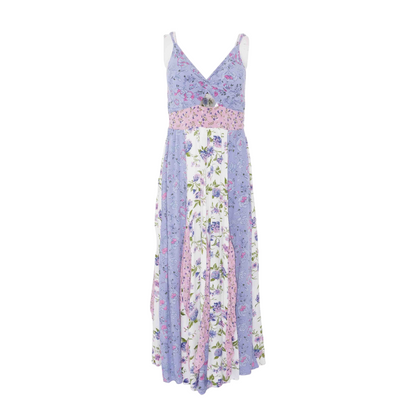 Multi Floral Midi Dress
