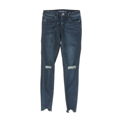 Blue Solid Jeans