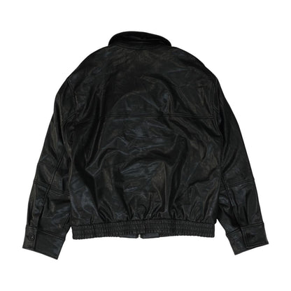 Black Faux Leather Jacket