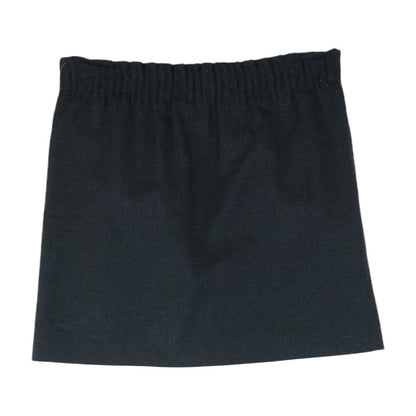 Charcoal Solid Mini Skirt