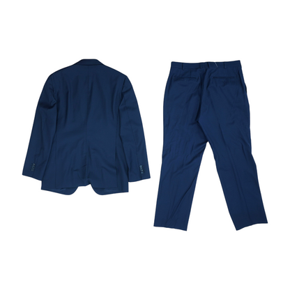 Navy Solid Suit