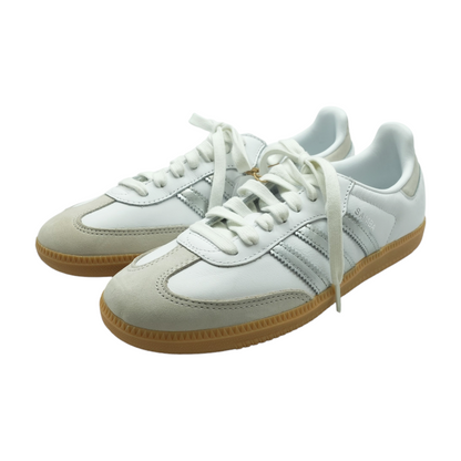 Samba OG White Silver Metallic Grey Athletic Shoes