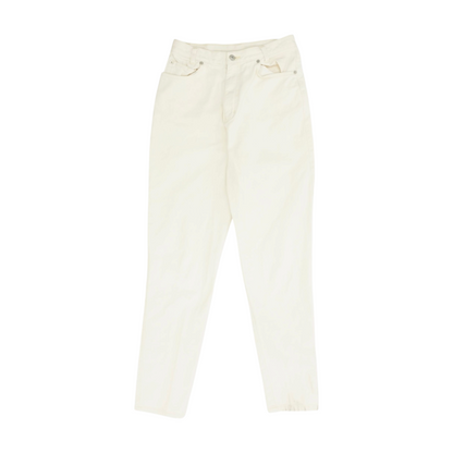 Cream Regular Jeans