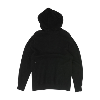 Black Solid Pullover Sweater