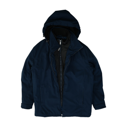 Navy Solid Jacket