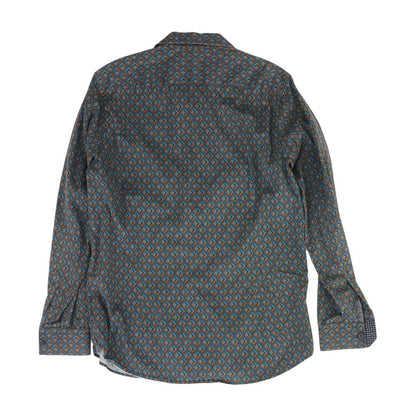 Blue Misc Long Sleeve Button Down