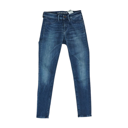 Blue Solid Jeans