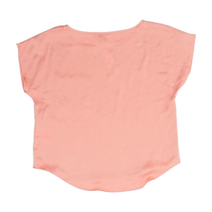 Coral Solid Pajama Top