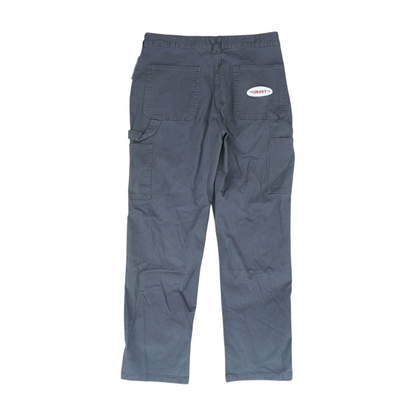 Charcoal Straight Pants