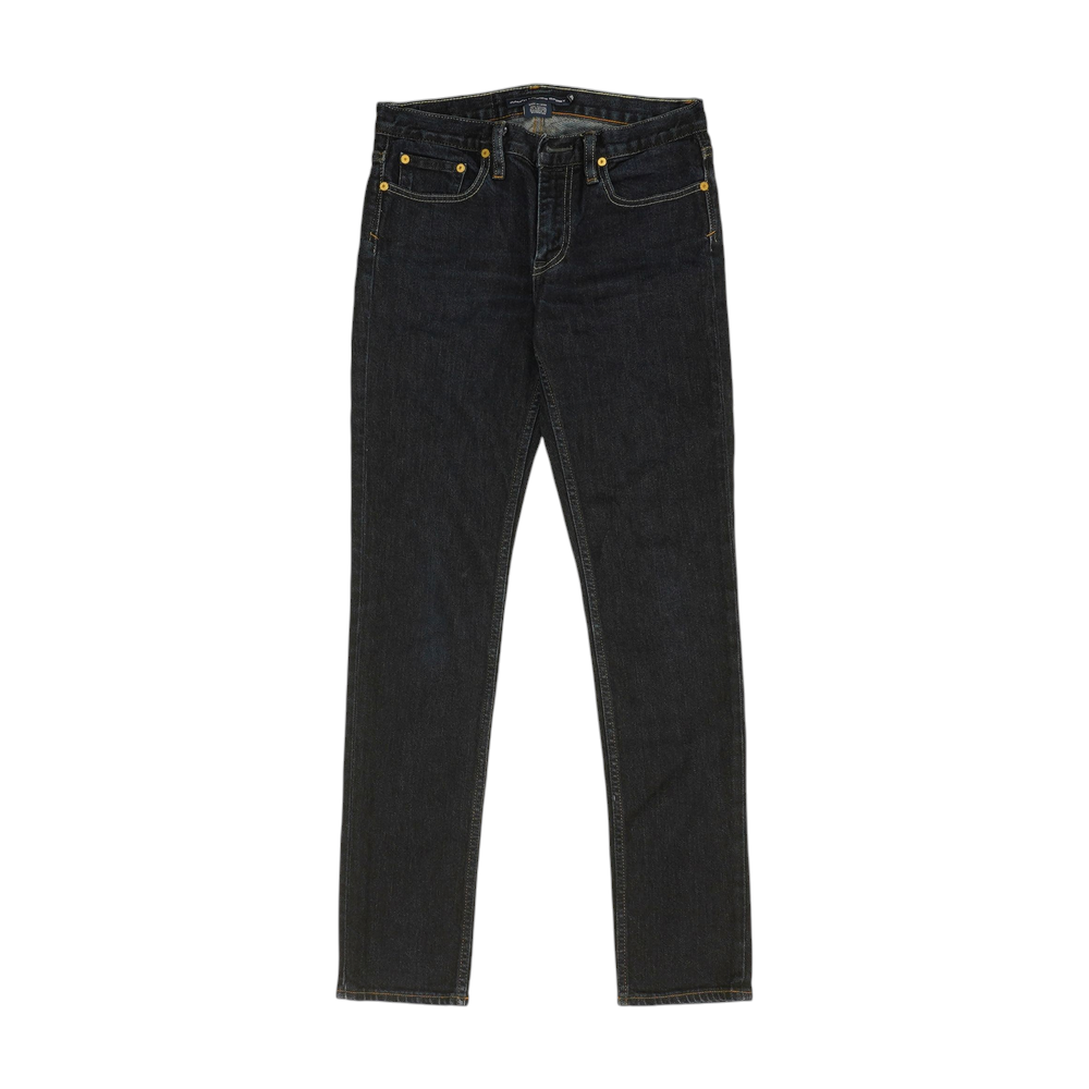 Blue Tapered Jeans
